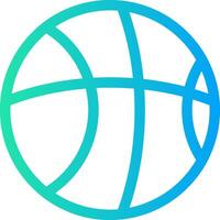 Basketball kreatives Icon-Design vektor