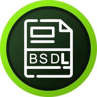 bsdl kreativ Symbol Design vektor