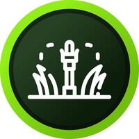 Sprinkler kreatives Icon-Design vektor