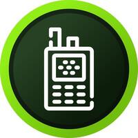 Walkie-Talkie kreatives Icon-Design vektor