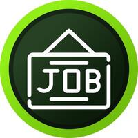 Job kreatives Icon-Design vektor