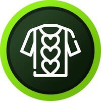 Shirt kreatives Icon-Design vektor