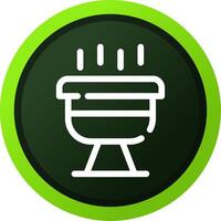 BBQ kreatives Icon-Design vektor