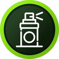 Farbspray kreatives Icon-Design vektor