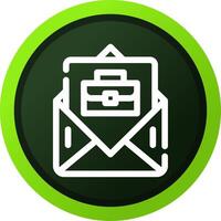 E-Mail kreatives Icon-Design vektor