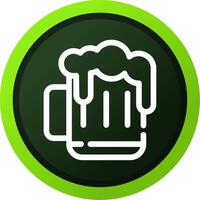 Bier kreatives Icon-Design vektor