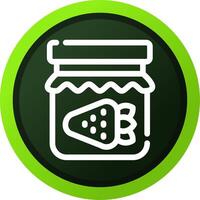 Marmelade kreatives Icon-Design vektor