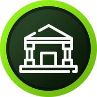 Bank kreatives Icon-Design vektor