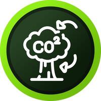 co2 kreativ Symbol Design vektor