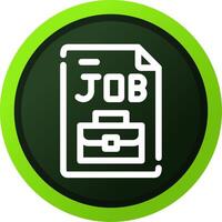 Job kreatives Icon-Design vektor