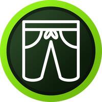 Shorts kreatives Icon-Design vektor