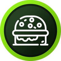 Burger kreatives Icon-Design vektor