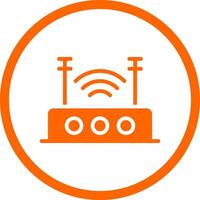 Wifi kreatives Icon-Design vektor