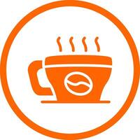 Kaffee kreatives Icon-Design vektor