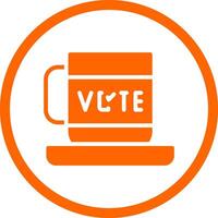 Tasse kreatives Icon-Design vektor