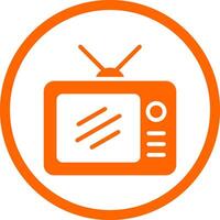 TV-kreatives Icon-Design vektor