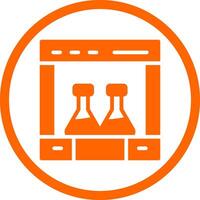 Chemie kreatives Icon-Design vektor