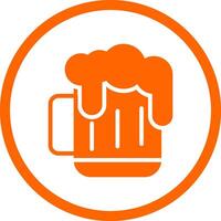 Bier kreatives Icon-Design vektor