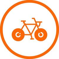 Fahrrad kreatives Icon-Design vektor