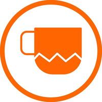 Tasse kreatives Icon-Design vektor