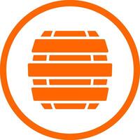 Barrel kreatives Icon-Design vektor