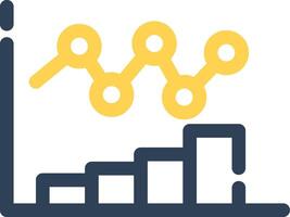 bar Diagram kreativ ikon design vektor