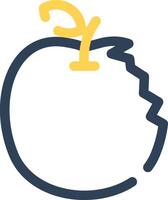 Apple kreatives Icon-Design vektor