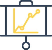 Tafel Graph kreativ Symbol Design vektor