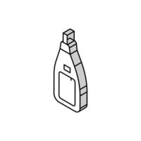Kupplung Tasche Frau isometrisch Symbol Vektor Illustration