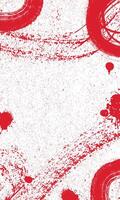 grunge stil röd borsta stroke bakgrund. blod stänk, röd bläck stänk vektor