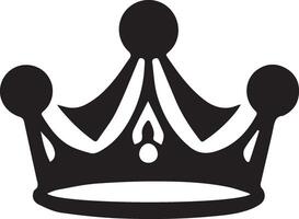 Krone Vektor Symbol Design isoliert auf Weiß Hintergrund König oder Königin Symbol zum Ihre Netz Seite? ˅ Design