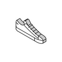 sneakers sko färg ikon vektor färg illustration