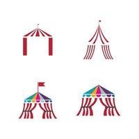 cirkus vektor illustration design