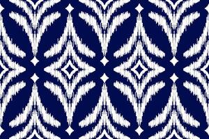 abstrakte ethnische Musterkunst. ikat nahtloses muster traditionell. amerikanischer, mexikanischer Stil. vektor