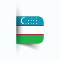 Usbekistan National Flagge, Usbekistan National Tag, Folge10. Usbekistan Flagge Vektor Symbol