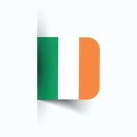 Irland National Flagge, Irland National Tag, Folge10. Irland Flagge Vektor Symbol
