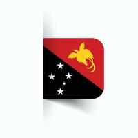 papua ny guinea nationell flagga, papua ny guinea nationell dag, eps10. papua ny guinea flagga vektor ikon