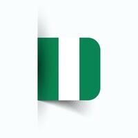 Nigeria National Flagge, Nigeria National Tag, Folge10. Nigeria Flagge Vektor Symbol