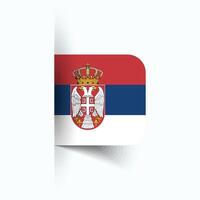 Serbien National Flagge, Serbien National Tag, Folge10. Serbien Flagge Vektor Symbol
