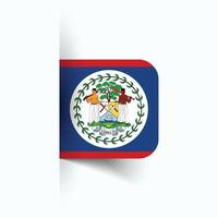 belize National Flagge, belize National Tag, Folge10. belize Flagge Vektor Symbol