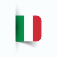 Italien nationell flagga, Italien nationell dag, eps10. Italien flagga vektor ikon