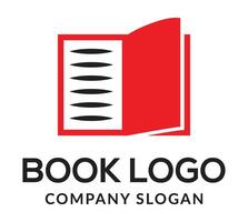 ljus färgrik öppen bok logotyp i regnbåge färger. vektor ikon. utbildning symbol