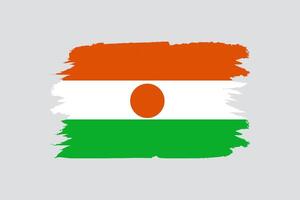 niger flagga i vektor design