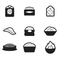 japansk eller kinesisk restaurang logotyp eller bricka i årgång eller retro stil vektor