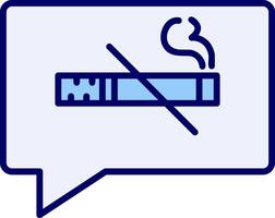 Nein Tabak Tag Vektor Symbol