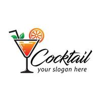 Cocktail Glas Logo Vektor einstellen Vorlage, Cocktail Glas Logo Vektor einstellen von Elemente, Cocktail Glas Vektor Illustration