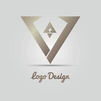 einzigartiges Logo-Design vektor