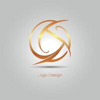 unik logotypdesign vektor