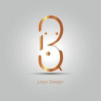 einzigartiges Logo-Design vektor