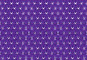 Illustration Muster von das abstrakt Blume auf violett Hintergrund. vektor
